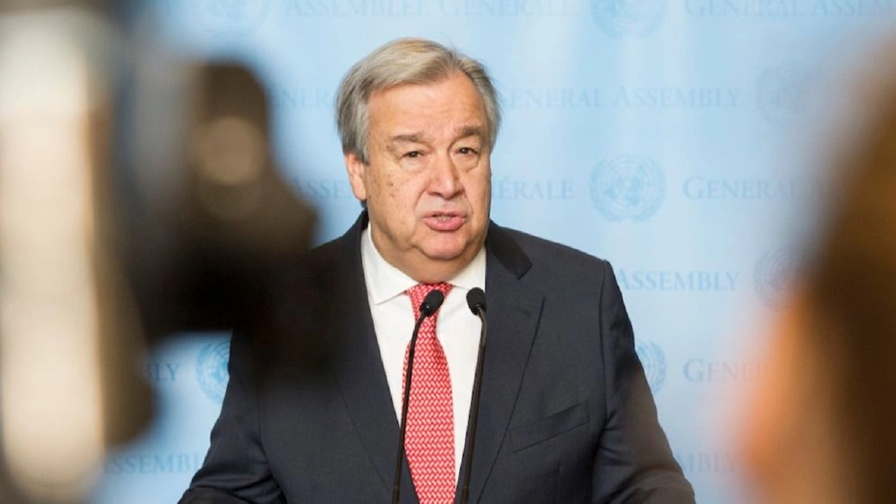 জাতিসংঘের মহাসচিব আন্তোনিও গুতেরেস