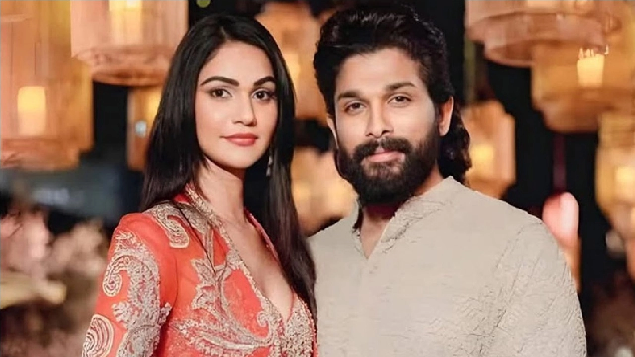 আল্লু অর্জুন ও তার স্ত্রী স্নেহা রেড্ডি