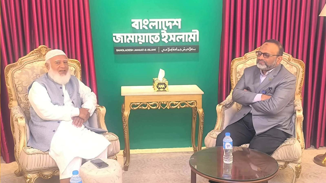 ডা. শফিকুর রহমান- ঢাবি উপাচার্য অধ্যাপক ড. নিয়াজ আহম