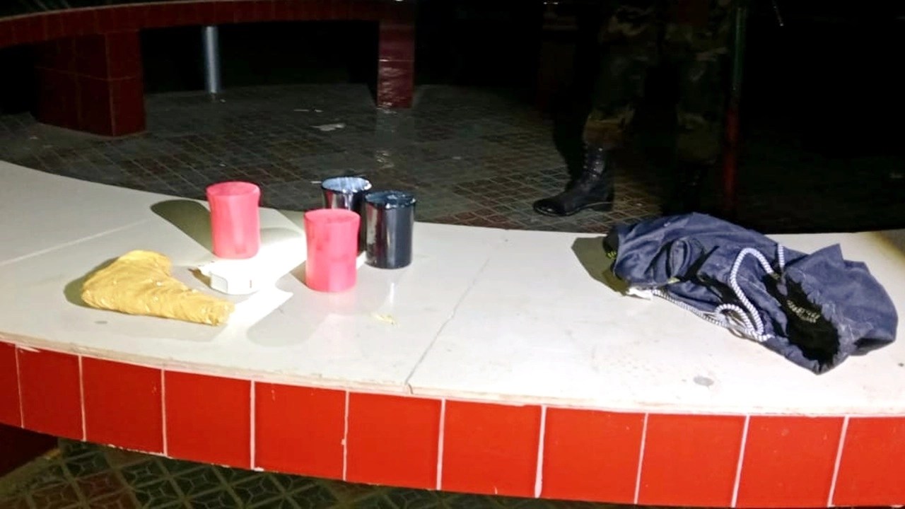 উদ্ধার করা অস্ত্র-গুলি