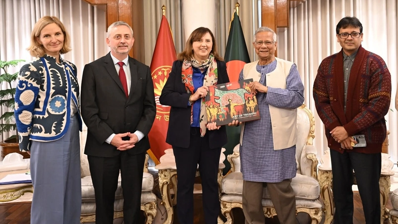 প্রধান উপদেষ্টা অধ্যাপক মুহাম্মদ ইউনূসের সঙ্গে সৌজন্য সাক্ষাৎ