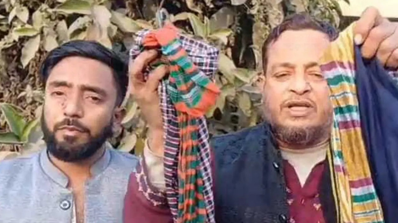 ছিনতাইকারীরা গামছা দিয়ে দুই কর্মচারীর চোখ বেঁধে মারধর করে সড়কের পাশে ফেলে পালিয়ে যায়