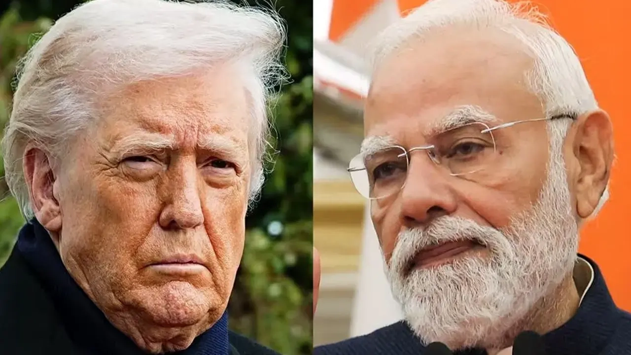 মার্কিন প্রেসিডেন্ট ডোনাল্ড ট্রাম্প ও ভারতের প্রধানমন্ত্রী নরেন্দ্র মোদি। ছবি: সংগৃহীত