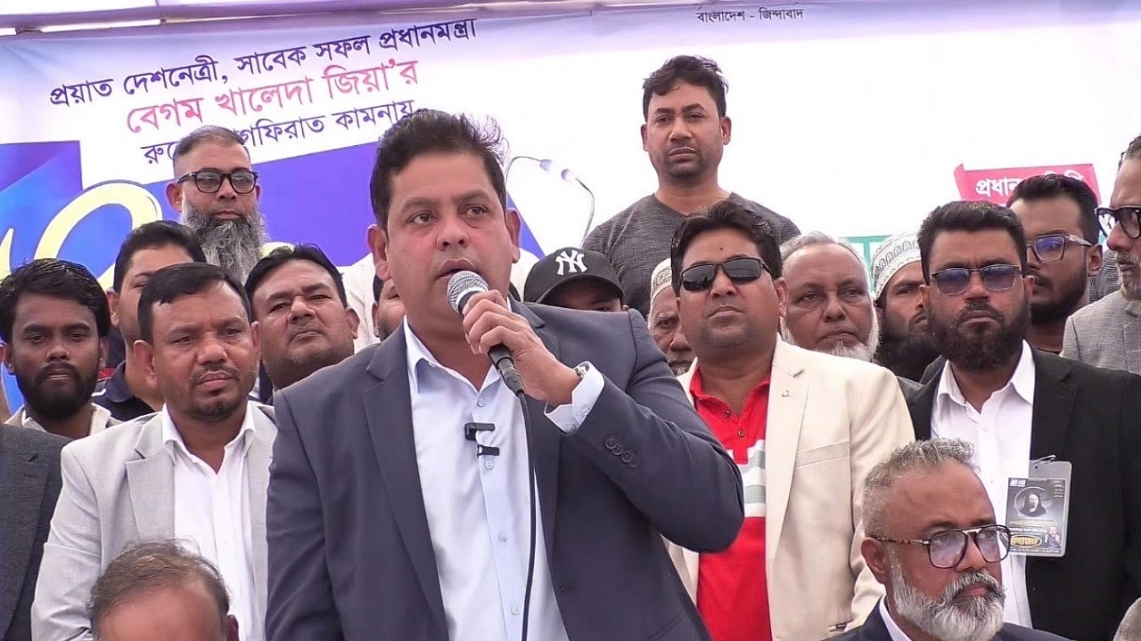 বিএনপির মনোনীত প্রার্থী মোস্তাফিজুর রহমান ভূইয়া দিপু