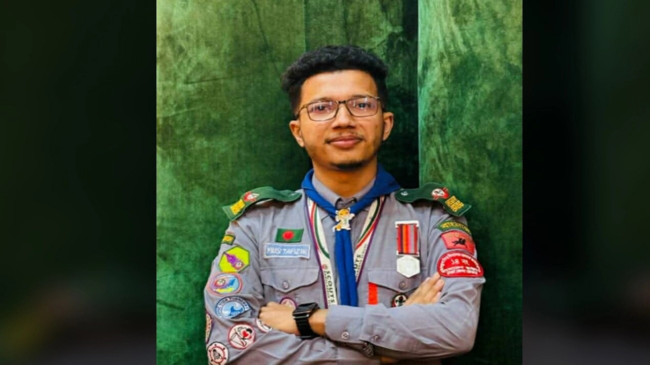 জগন্নাথ বিশ্ববিদ্যালয়ের (জবি) গণযোগাযোগ ও সাংবাদিকতা বিভাগের মেধাবী শিক্ষার্থী মোস্তাফিজুর রহমান। 