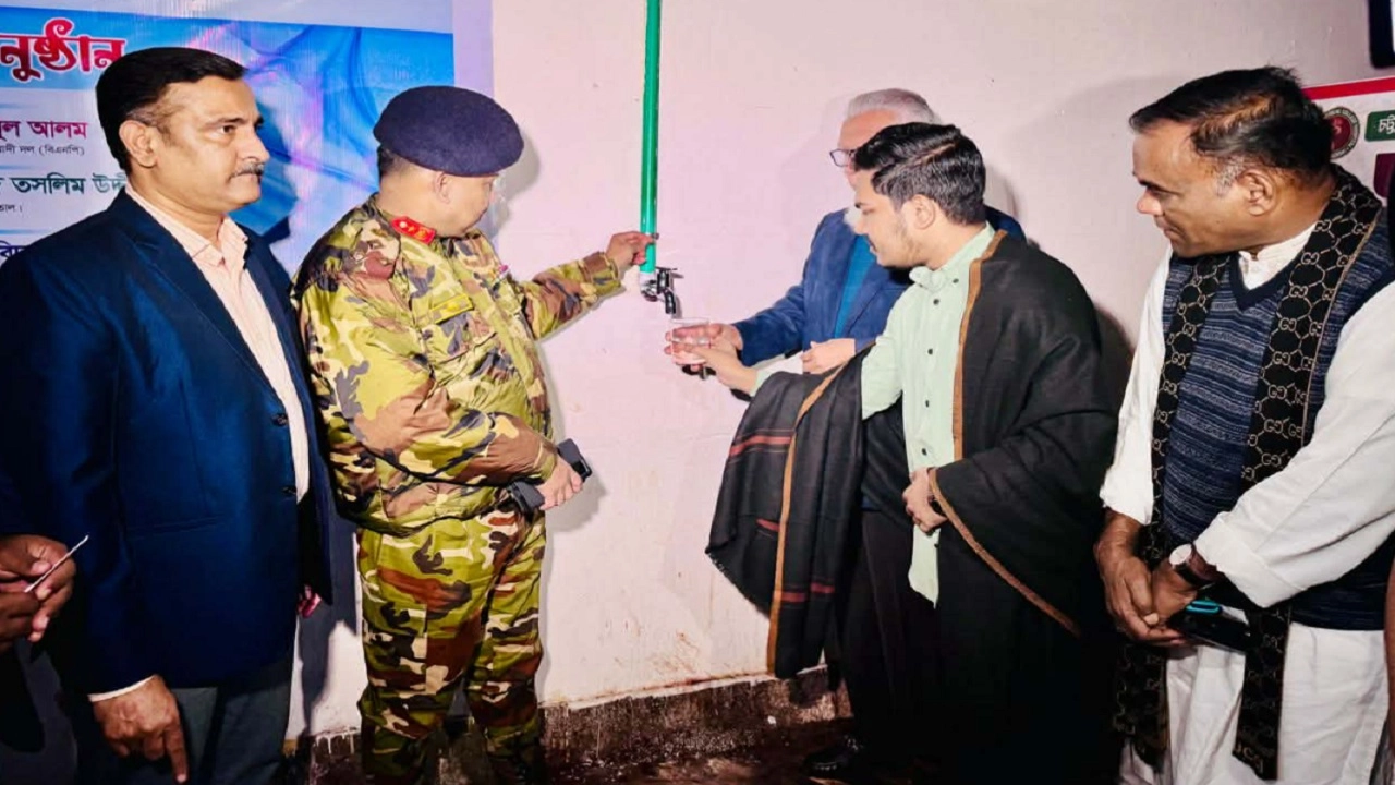 পানির ফিল্টার স্থাপন