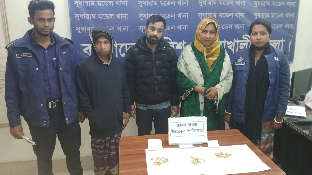 চোর চক্রের মূলহোতাসহ গ্রেপ্তার ৩