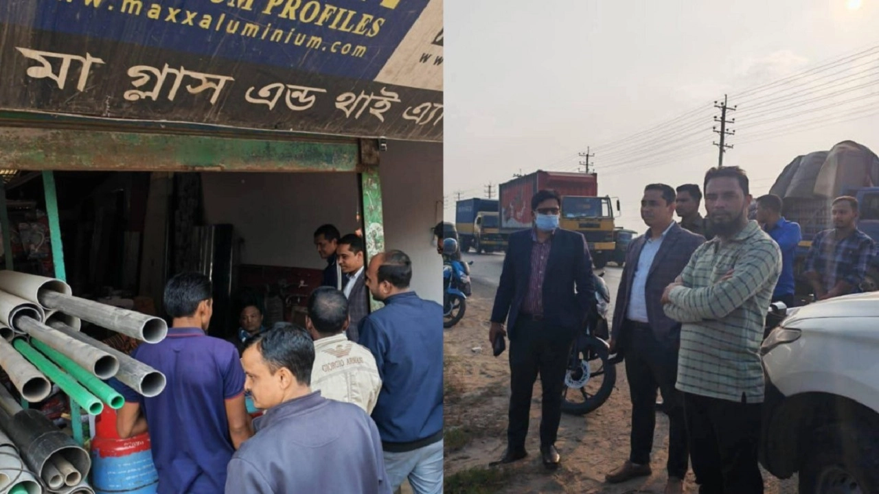 মাধবপুর উপজেলায় জনস্বার্থে মোবাইল কোর্ট অভিযান