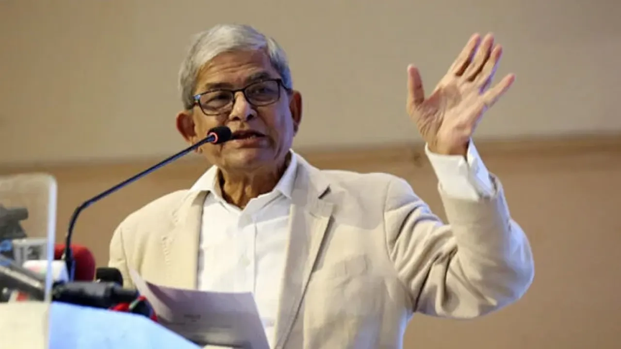 বিএনপির মহাসচিব মির্জা ফখরুল ইসলাম আলমগীর