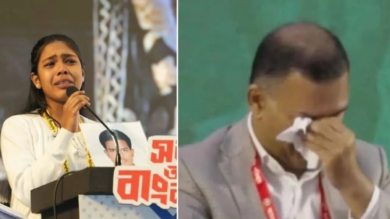 মায়ের ডাক অনুষ্ঠানে বাবার ফিরে আসার আকুতি জানিয়ে কান্নায় ভেঙ্গে পড়ে হৃদি ও ভুক্তভোগী পরিবারের সদস্যদের আহাজারিতে আবেগাপ্লুত হয়ে পড়েন তারেক রহমান