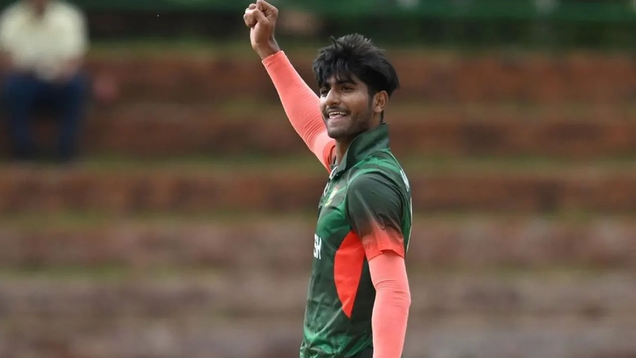 আইসিসি অ-১৯ বিশ্বকাপে আজ দারুণ এক দিন কাটালেন আল ফাহাদ