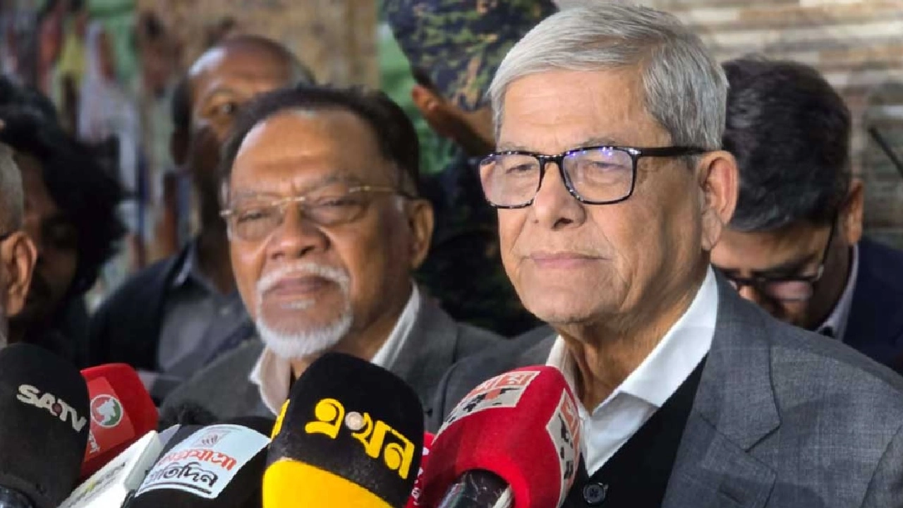 বিএনপি মহাসচিব মির্জা ফখরুল ইসলাম আলমগীর