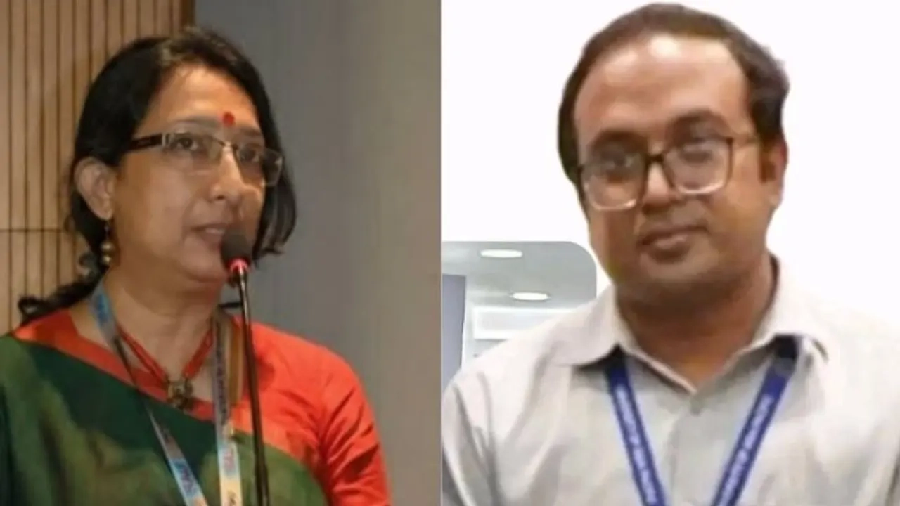 সহকারী অধ্যাপক লায়েকা বশীর এবং সহযোগী অধ্যাপক ড. এ. এস. এম. মহসিন