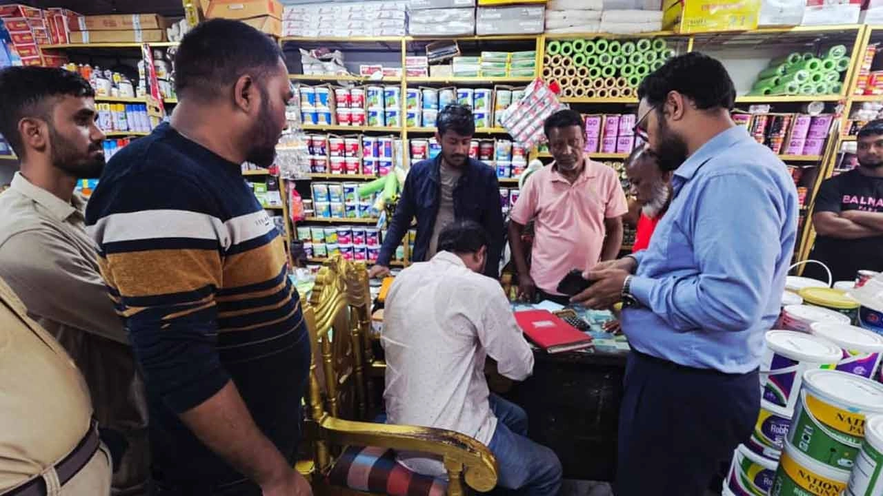 নবীগঞ্জে এলপিজি সিলিন্ডারের দোকান