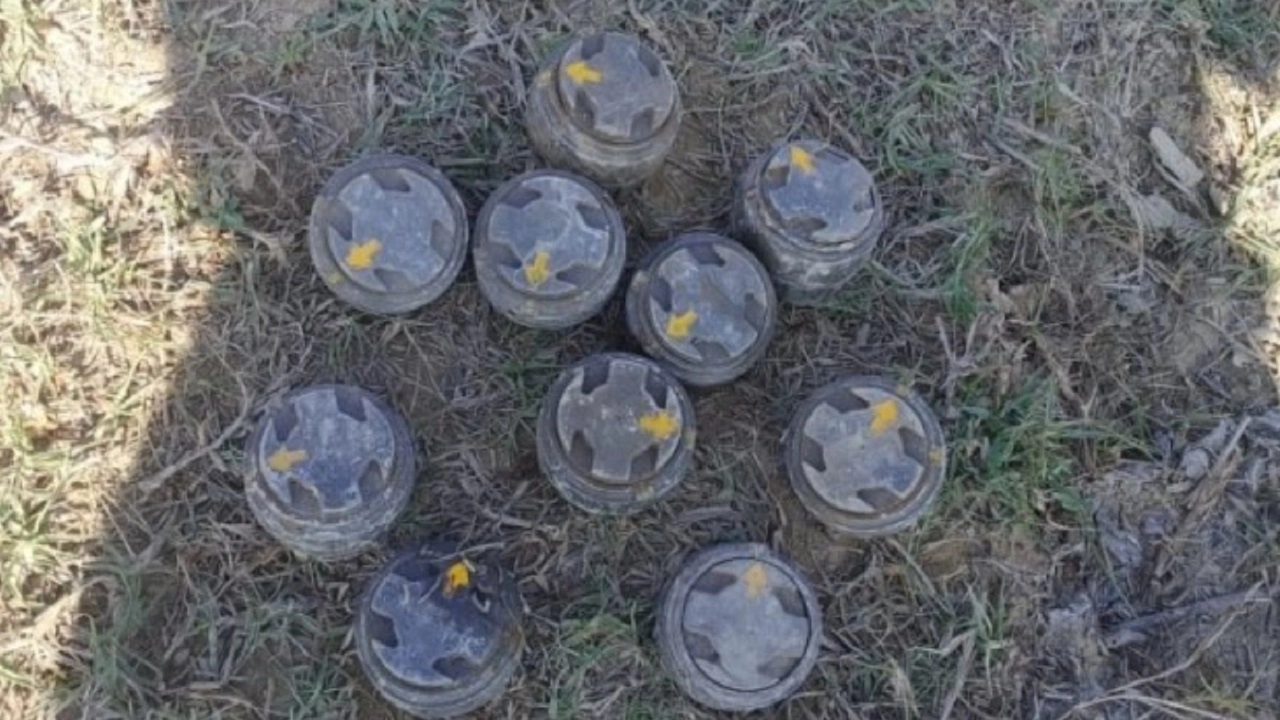 স্থলমাইনের চাপ প্লেট