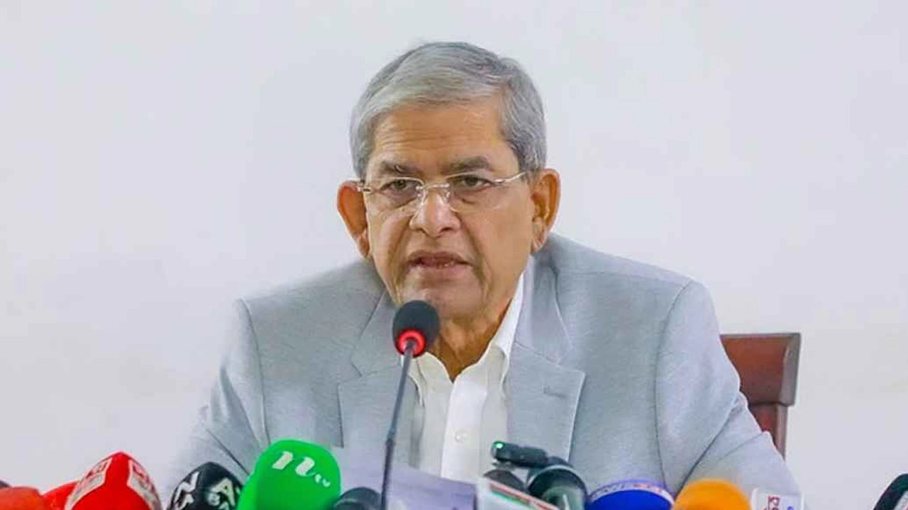 বিএনপি মহাসচিব মির্জা ফখরুল ইসলাম আলমগীর
