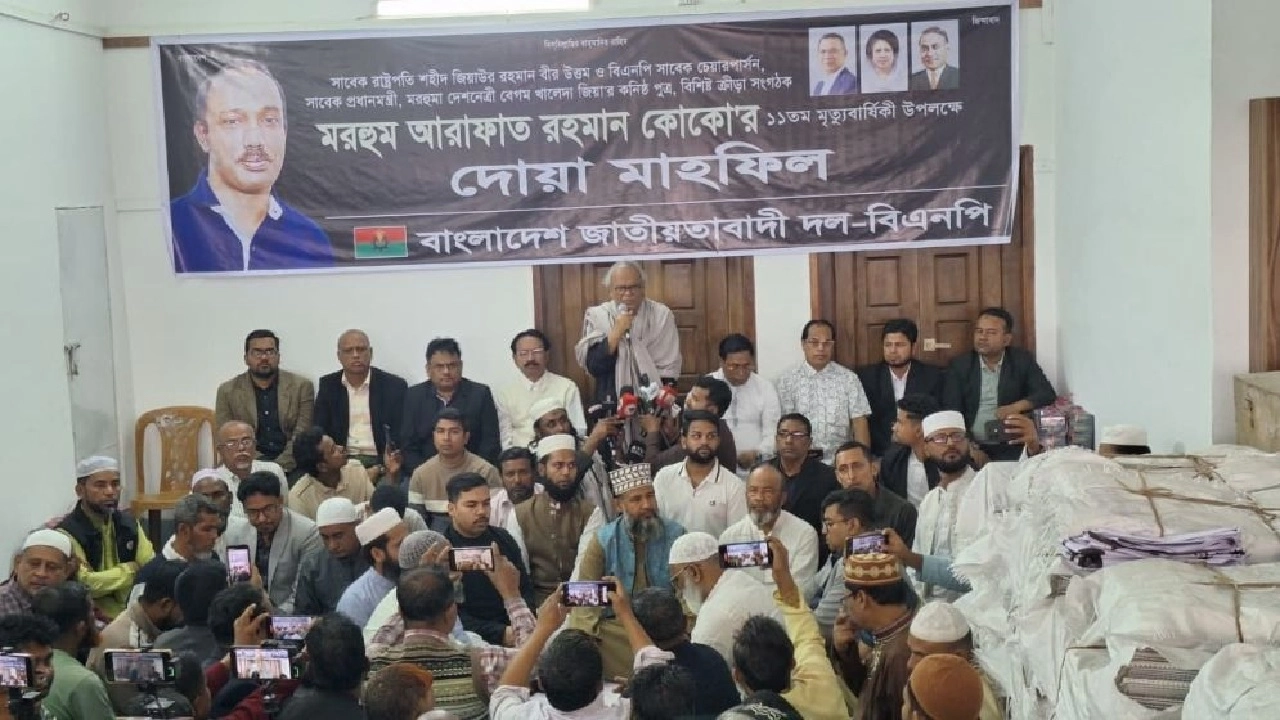 বিএনপির সিনিয়র যুগ্ম মহাসচিব অ্যাডভোকেট রুহুল কবির রিজভী