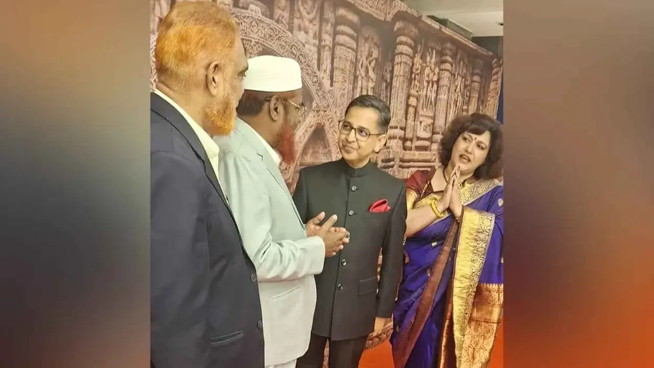 ভারতীয় হাইকমিশনার প্রণয় ভার্মা ও মিসেস মানু ভার্মা