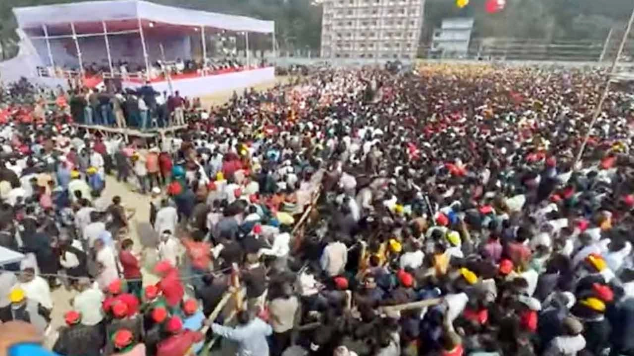 চট্টগ্রামের পোলোগ্রাউন্ড মাঠে বিএনপির নির্বাচনী জনসভা শুরু