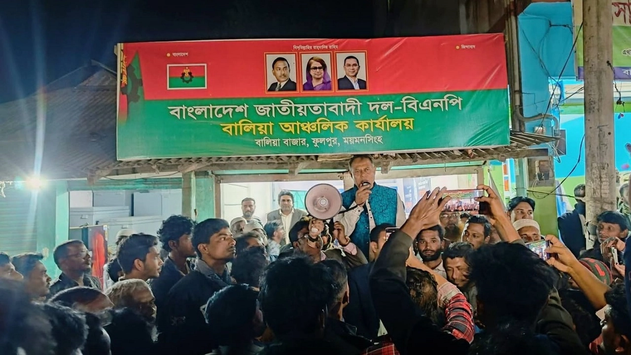 মোতাহার হোসেনের গণসংযোগ