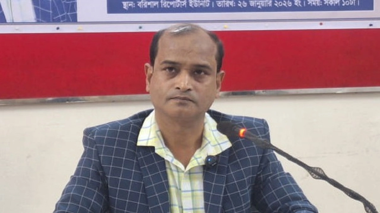 বরিশাল-৬ আসনের স্বতন্ত্র প্রার্থী মো. কামরুল ইসলাম খান