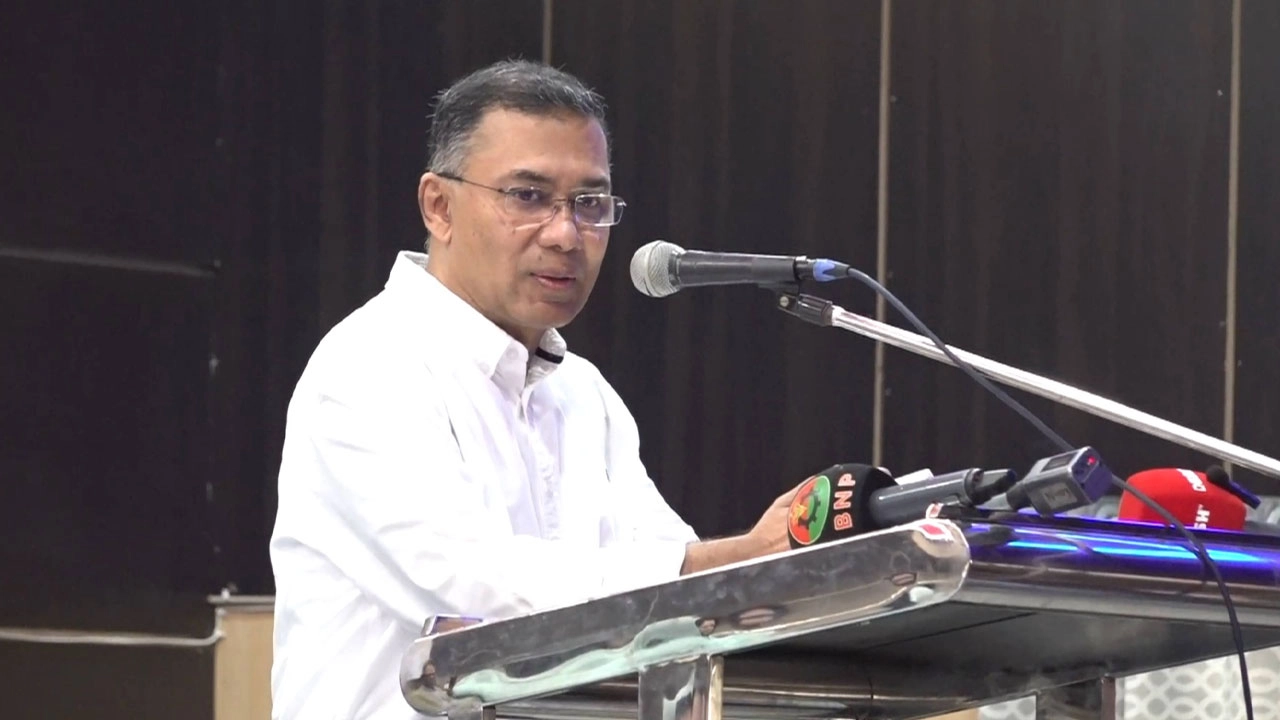 বিএনপির চেয়ারম্যান তারেক রহমান