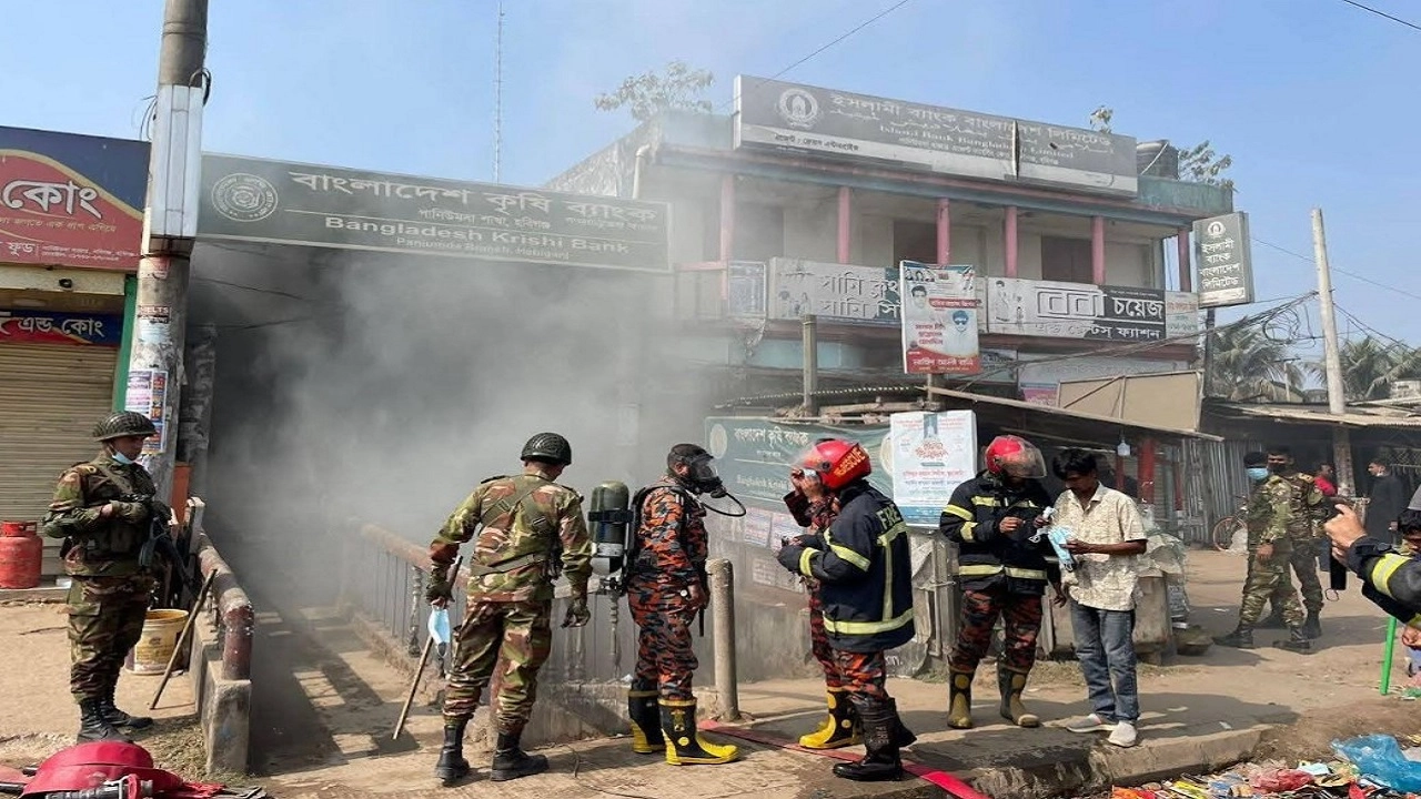 নবীগঞ্জের পানিউমদায় টানা দুইদিন ভয়াবহ অগ্নিকাণ্ড