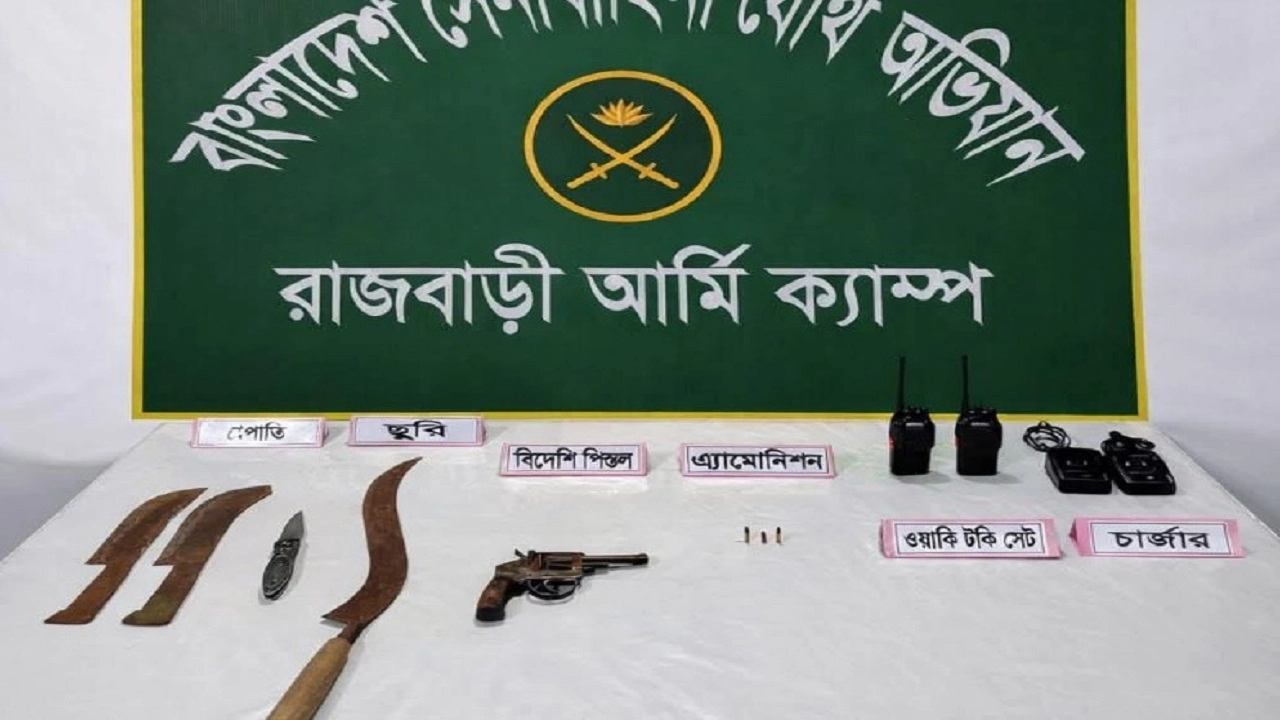 বিদেশি ও দেশীয় অস্ত্র