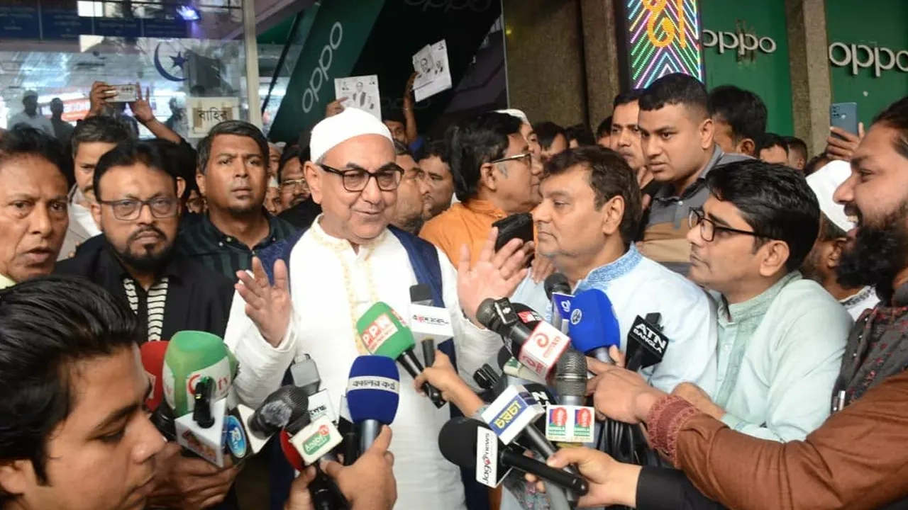 বিএনপির স্থায়ী কমিটির সদস্য ও ঢাকা-৮ আসনের দলীয় প্রার্থী মির্জা আব্বাস