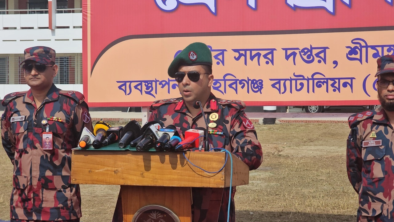 বিজিবির সংবাদ সম্মেলন