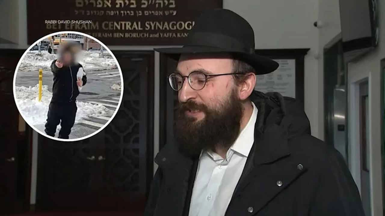 ইয়ারমুলকে পরা এক ব্যক্তির ওপর হামলা