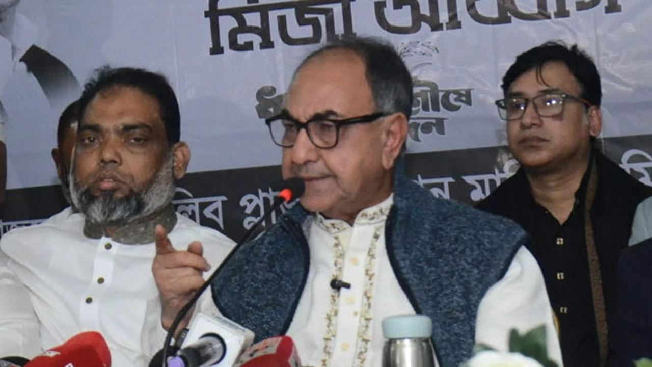 প্রতিপক্ষের মিথ্যা বক্তব্য স্বাভাবিক বিষয় নয়: মির্জা আব্বাস