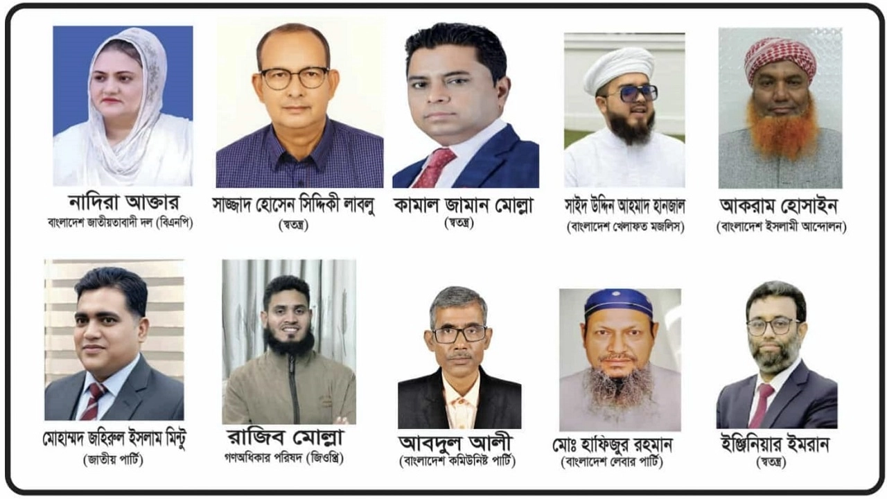 মাদারীপুর-১ আসনে পাঁচ প্রার্থী প্রচারণার বাইরে, চেনেন না ভোটাররা