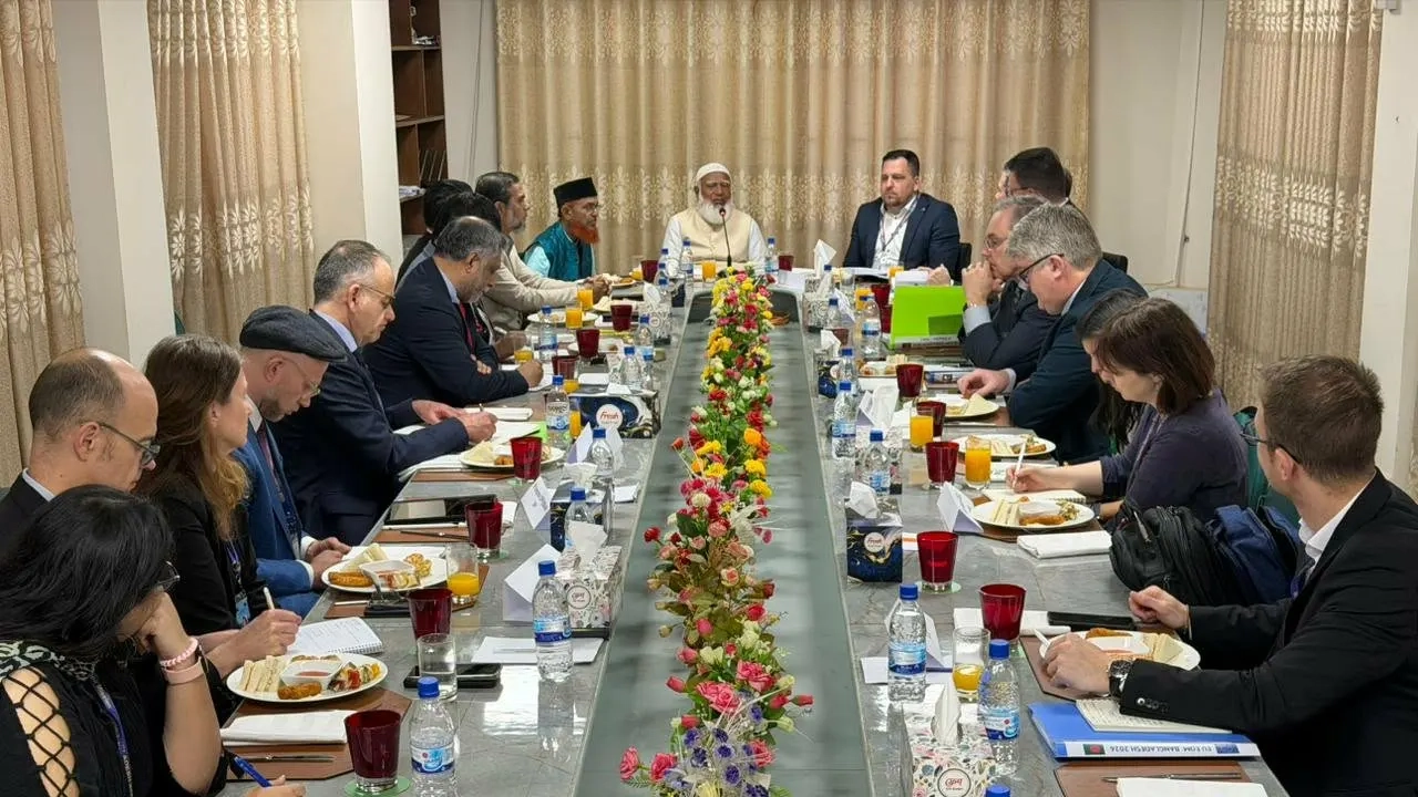 জামায়াত আমিরের সঙ্গে ইইউ নির্বাচন পর্যবেক্ষণ মিশন প্রধানের বৈঠক