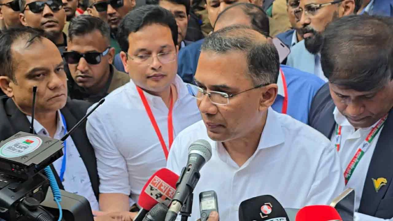 বিএনপির চেয়ারম্যান তারেক রহমান