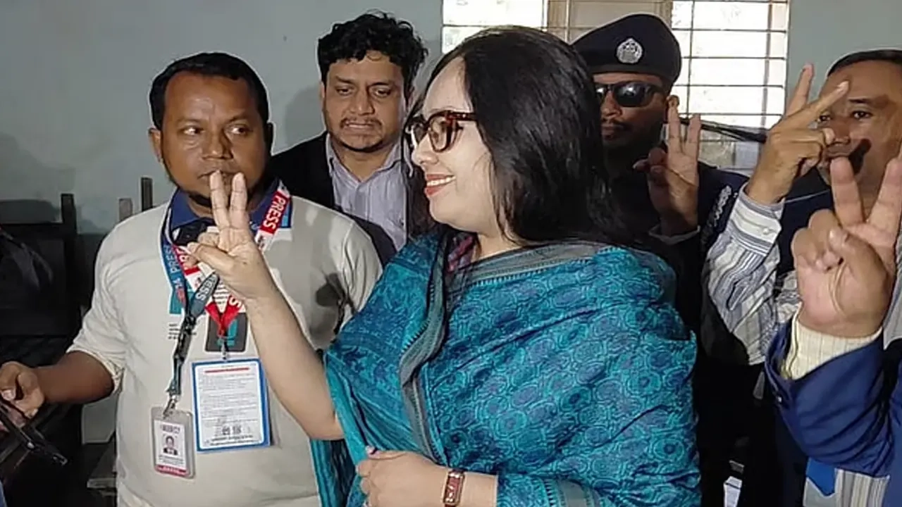সাড়ে ৩৭ হাজার ভোটের ব্যবধানে রুমিন ফারহানার বড় জয়