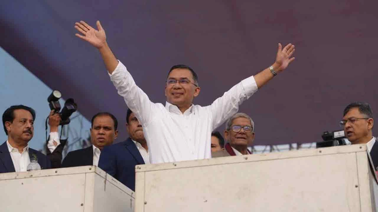 বিএনপির চেয়ারম্যান তারেক রহমান