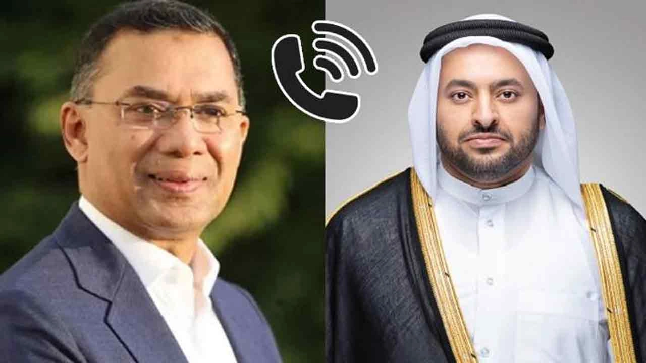 তারেক রহমানের সঙ্গে কাতারের পররাষ্ট্র প্রতিমন্ত্রীর ফোনালাপ