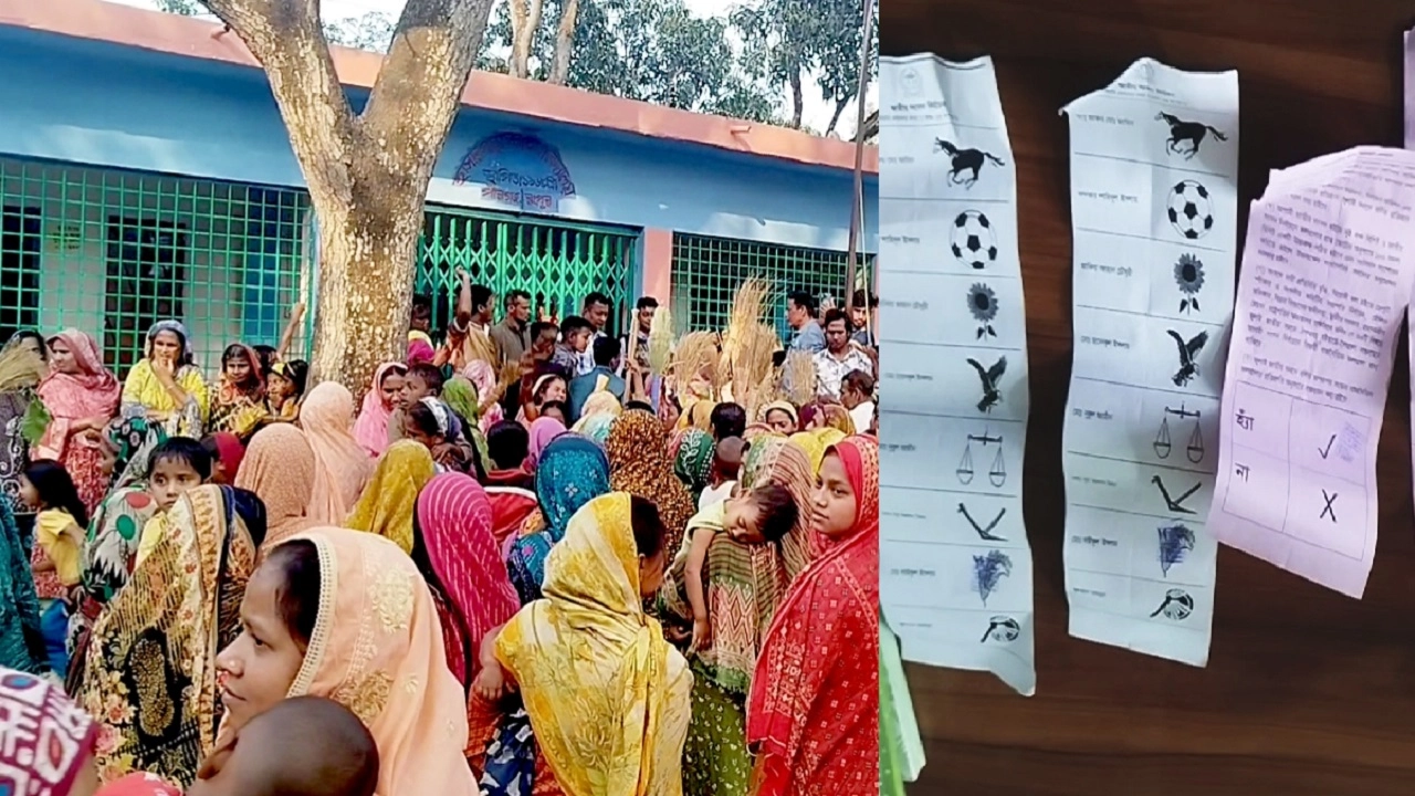 ঝাড়ু হাতে নারীরা অবস্থান নিয়ে ইউএনওকে অবরুদ্ধ