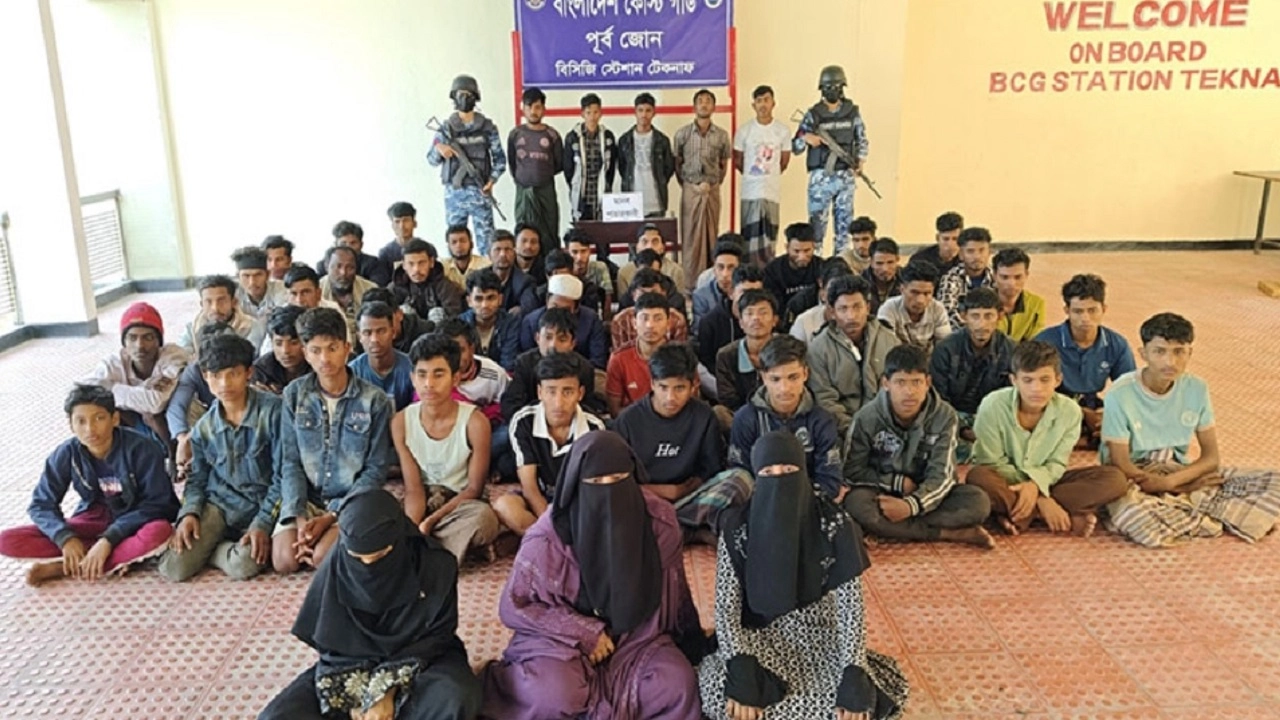 নারী-শিশুসহ উদ্ধার করা ৫৫ জন