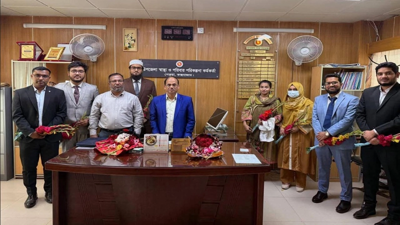 পেকুয়া উপজেলা স্বাস্থ্য কমপ্লেক্সে ৯ চিকিৎসক যোগদান