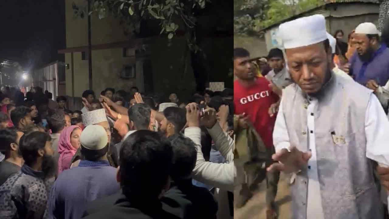 পরিদর্শনে গিয়ে স্থানীয়দের তোপের মুখে পড়েন কুষ্টিয়া-৩ (সদর) আসনের সংসদ সদস্য মুফতি আমির হামজা