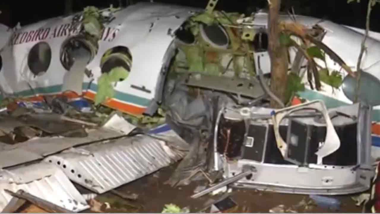 বিধ্বস্ত হওয়া এয়ার অ্যাম্বুলেন্স