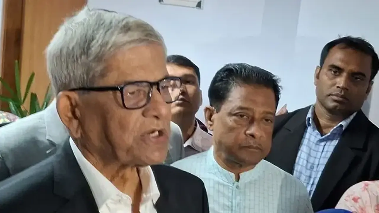 স্থানীয় সরকার, পল্লী উন্নয়ন ও সমবায় মন্ত্রী মির্জা ফখরুল ইসলাম আলমগীর