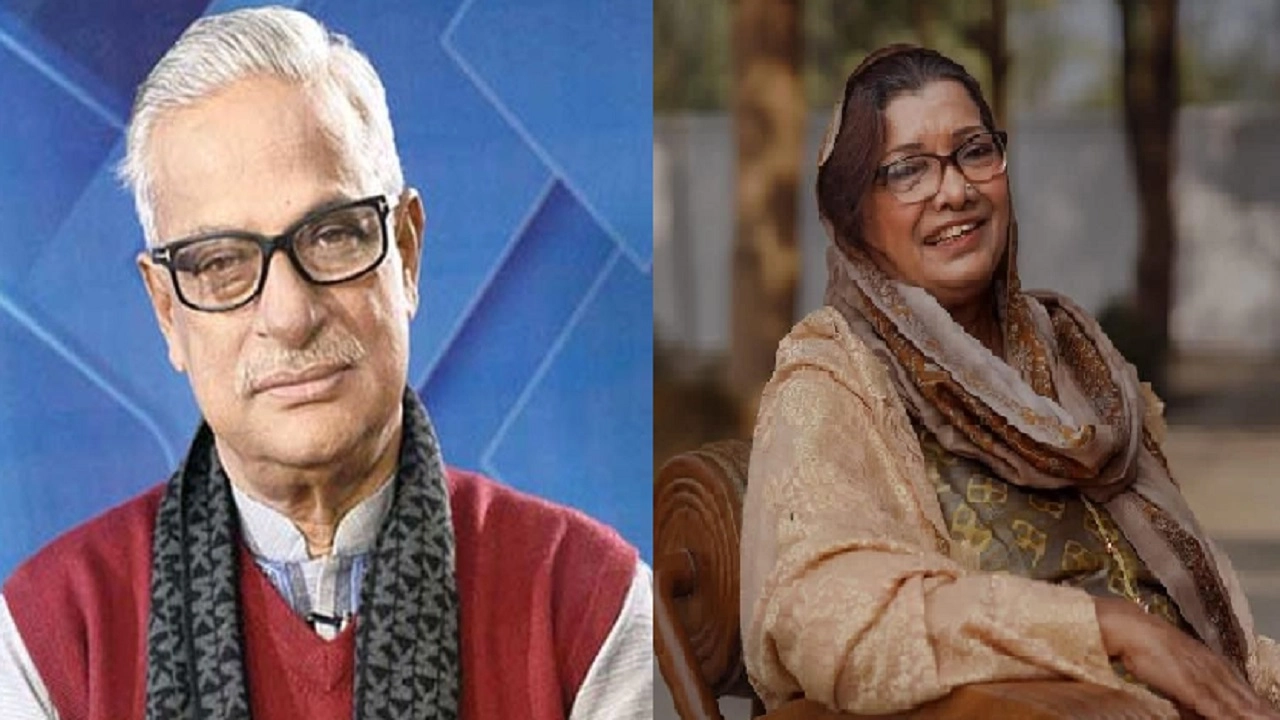 জয়নুল আবদিন ফারুক ও তার সহধর্মিণী কানিজ ফাতেমা