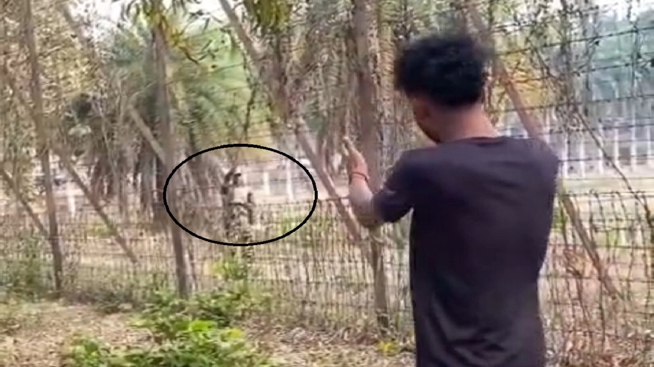 বাংলাদেশি যুবকের বাকবিতণ্ডা