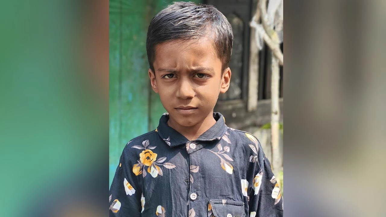 ৯ বছরের শিশু শফিকুল।