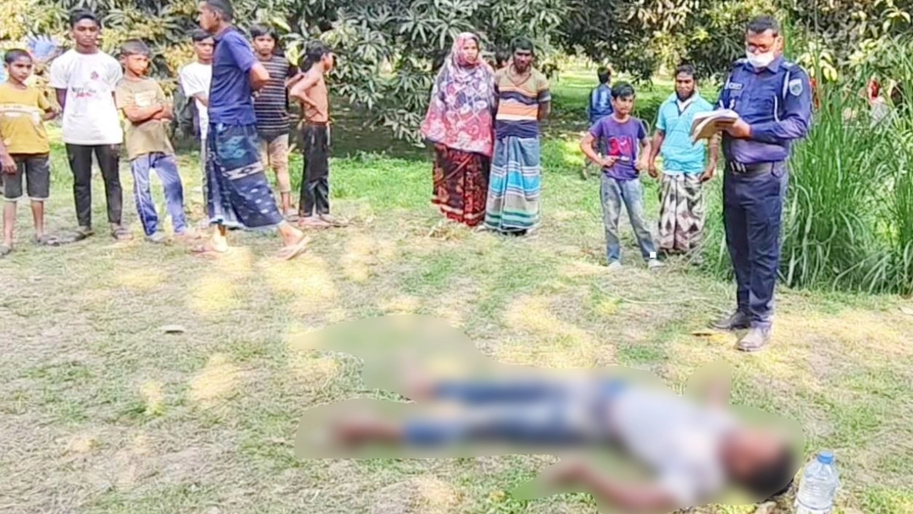 আমবাগানে পড়ে ছিল যুবকের হাত-পা বাঁধা মরদেহ