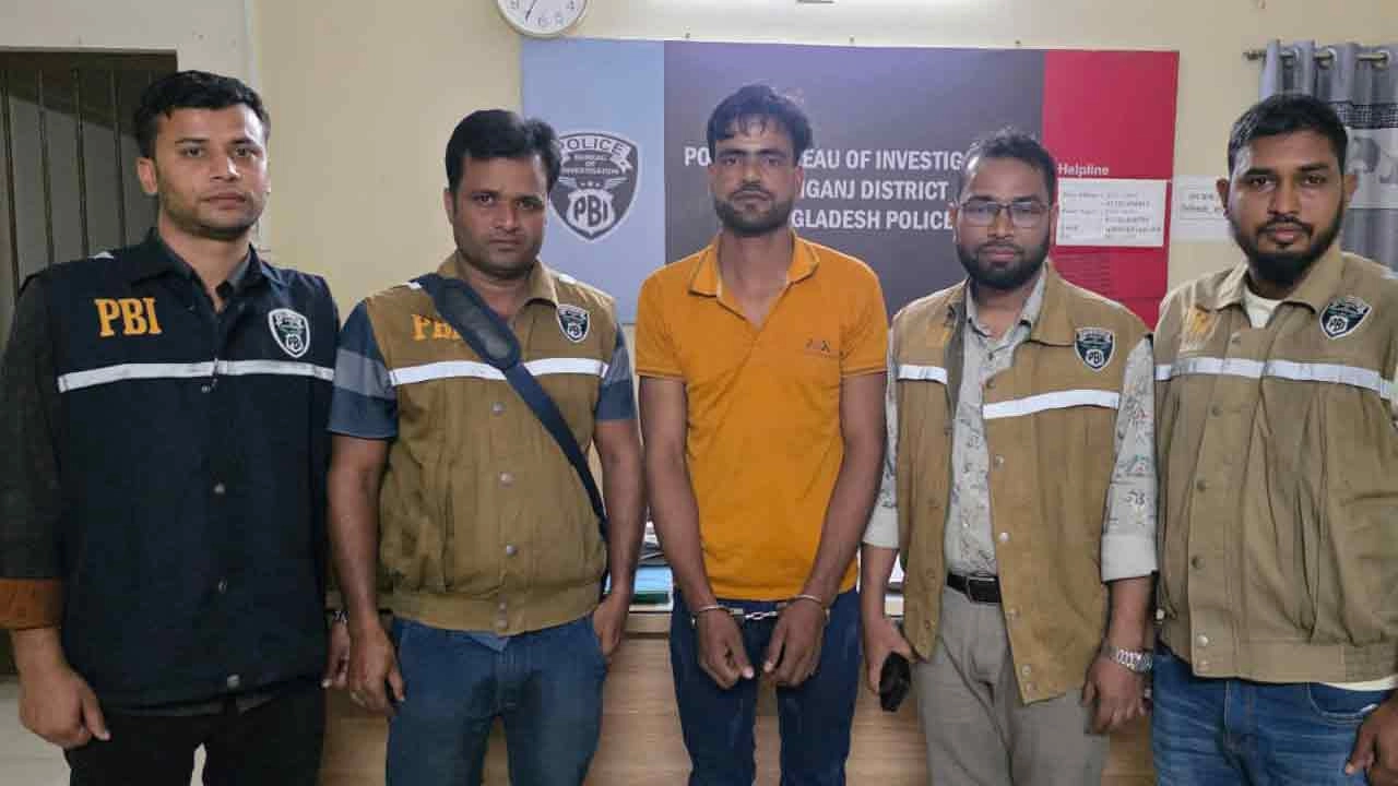 গ্রেপ্তারকৃত আসামি মো. ফজল মিয়া (২৭)