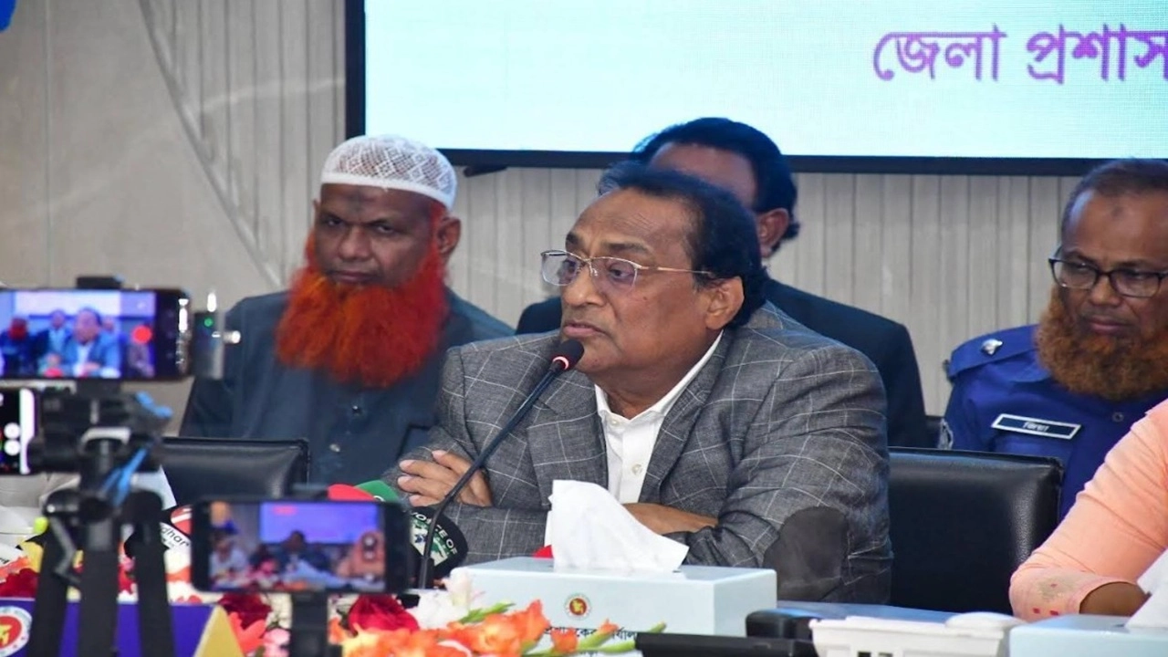 সংস্কৃতি প্রতিমন্ত্রী আলী নেওয়াজ মাহমুদ খৈয়ম।